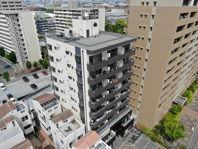 9階建マンション　大規模修繕工事